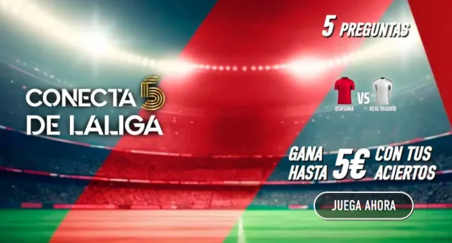 Sportium Conecta5 Osasuna vs Real Madrid Sportium Conecta5 Osasuna vs Real Madrid