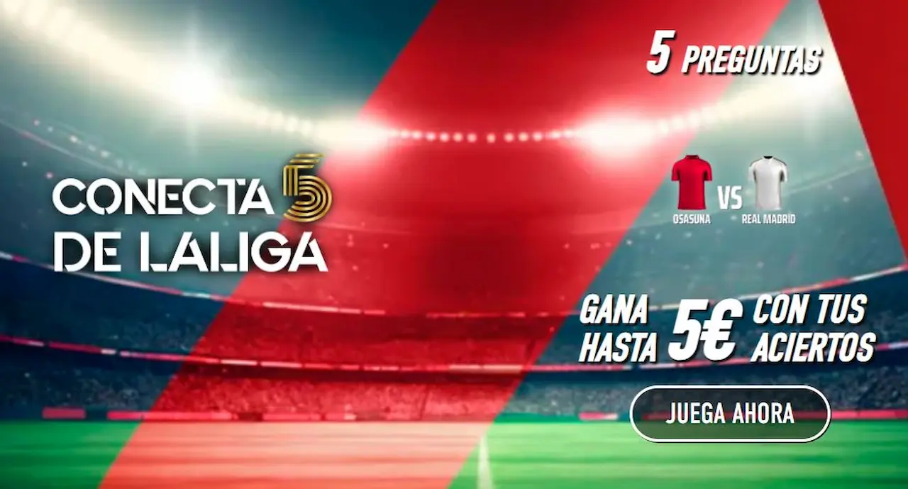 Sportium Conecta5 Osasuna vs Real Madrid