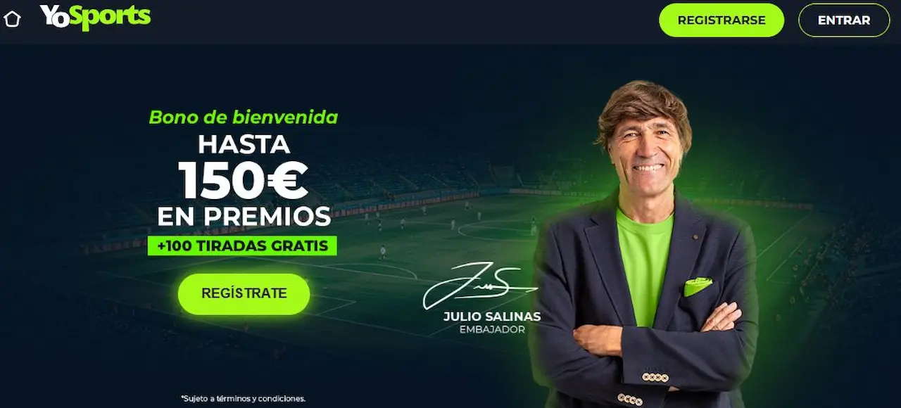 YoSports bono de bienvenida