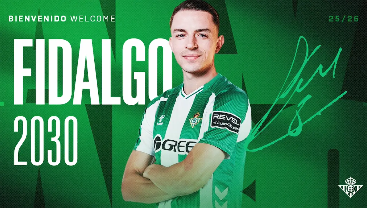 Álvaro Fidalgo Betis anuncio