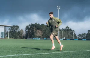 Álvaro Núñez Celta entrenamiento 25 26