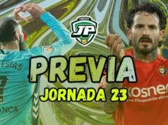 previa jornada 23 Celta - Osasuna