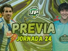 previa jornada 24 Espanyol - Celta