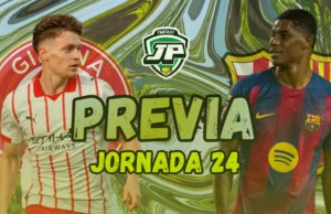 previa jornada 24 Girona - Barcelona