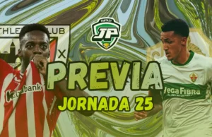 previa jornada 25 Athletic - Elche