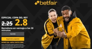 Betfair Supercuota Barcelona vs Atlético