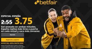 Betfair Supercuota España vs Egipto