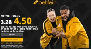 Betfair Supercuota España vs Serbia