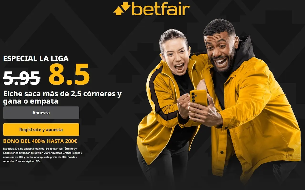 Betfair Supercuota Real Madrid vs Elche