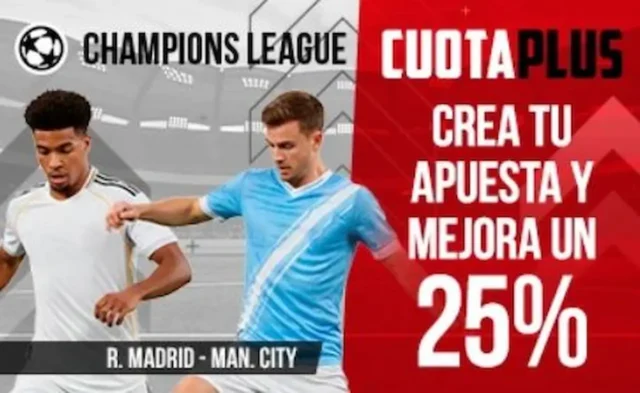 MARCAapuestas CuotaPlus Real Madrid vs Manchester City MARCAapuestas CuotaPlus Real Madrid vs Manchester City