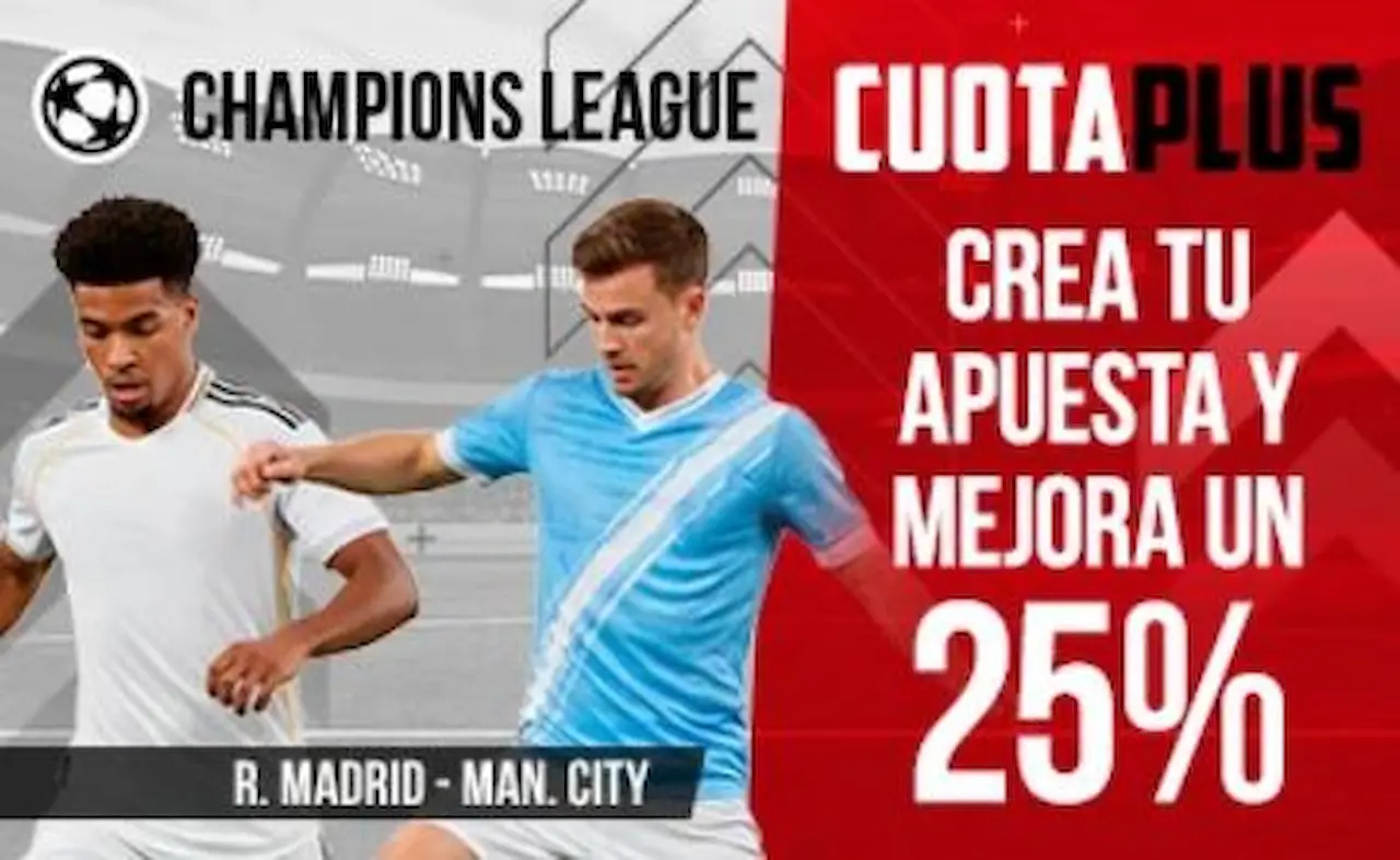 MARCAapuestas CuotaPlus Real Madrid vs Manchester City