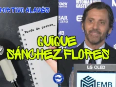 Quique descarta hacer rotaciones ante el Rayo Rueda de Prensa Quique Sánchez Flores Alavés