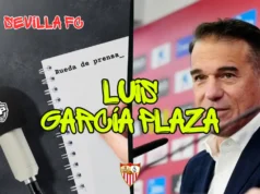 Luis García Plaza: «Es mentira que estemos salvados» Rueda de Prensa Luis García Plaza Sevilla