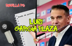 Rueda de Prensa Luis García Plaza Sevilla