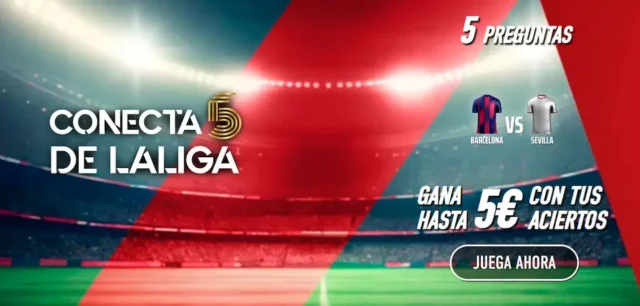 Sportium Conecta 5 Barcelona vs Sevilla Sportium Conecta 5 Barcelona vs Sevilla