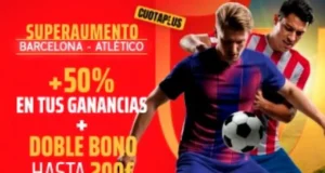 Sportium CuotaPlus Barcelona vs Atlético
