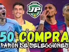 Lista de compras fantasy para el parón de selecciones