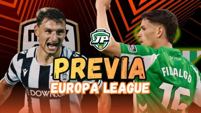alineación probable Real Betis ida octavos Europa League vs PAOK