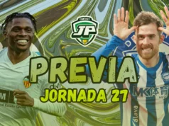 previa jornada 27 Valencia - Alavés