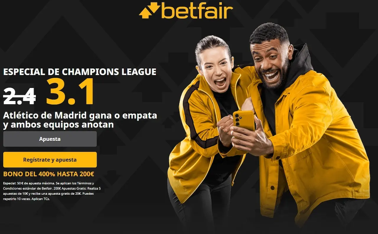 Betfair Supercuota Atlético vs Arsenal