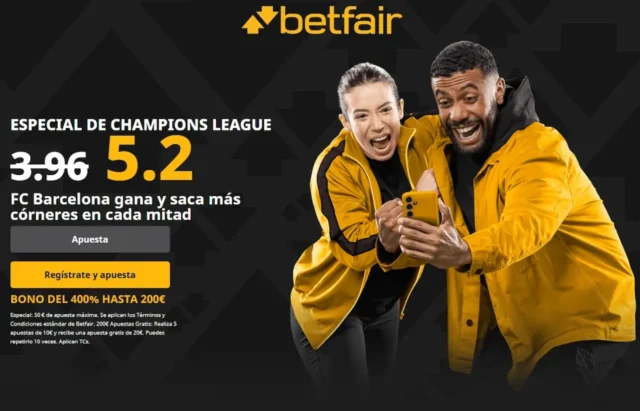 Betfair Supercuota Barcelona vs Atlético
