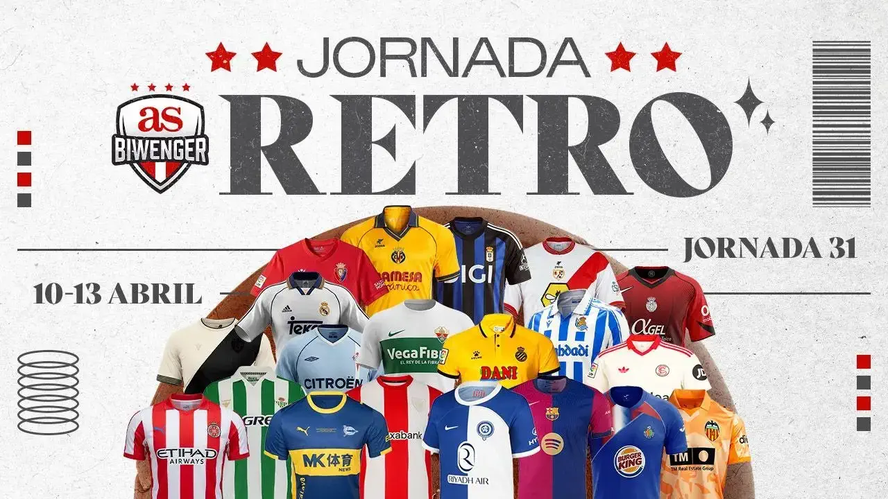 Jornada Retro LaLiga en Biwenger Fantasy