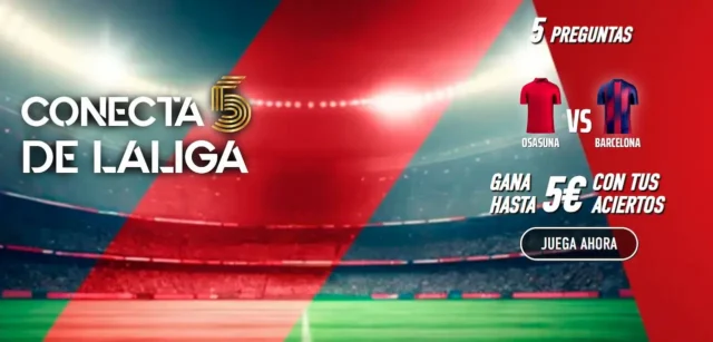 Sportium Conecta 5 Osasuna vs Barcelona Sportium Conecta 5 Osasuna vs Barcelona