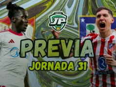 Las claves fantasy del Sevilla – Atlético: Onces, Lesiones y Apuestas previa jornada 31 Sevilla FC - Atlético de Madrid