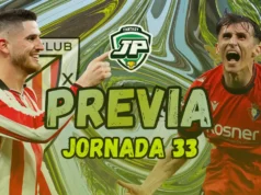 Las claves fantasy del Athletic Club – CA Osasuna: Onces, Lesiones y Apuestas previa jornada 33 Athletic Club - CA Osasuna