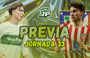 previa jornada 33 Elche CF - Atlético de Madrid