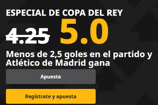 supercuota atlético real sociedad betfair
