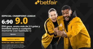 Betfair Supercuota Final Champions League