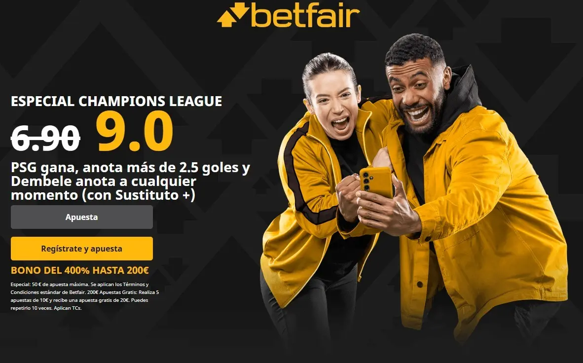 Betfair Supercuota Final Champions League