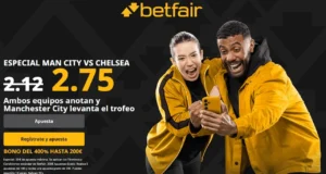 Betfair Supercuota Final FA Cup Chelsea vs Manchester City