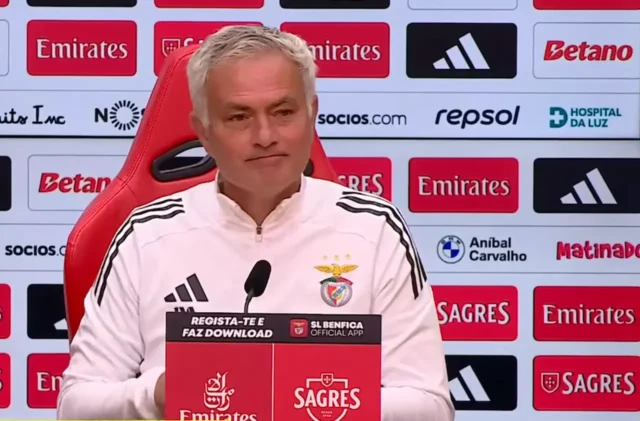Jose Mourinho Benfica Jose Mourinho Benfica