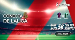 Sportium Conecta 5 Barcelona vs Betis
