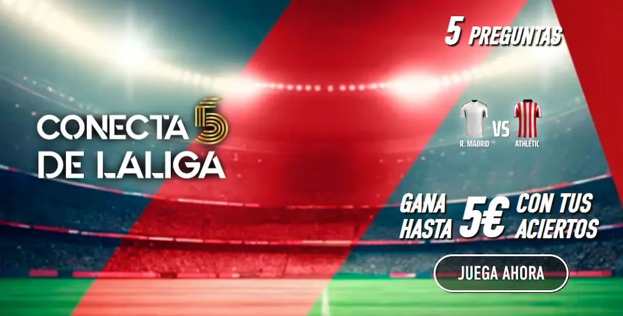 Sportium Conecta 5 Real Madrid - Athletic