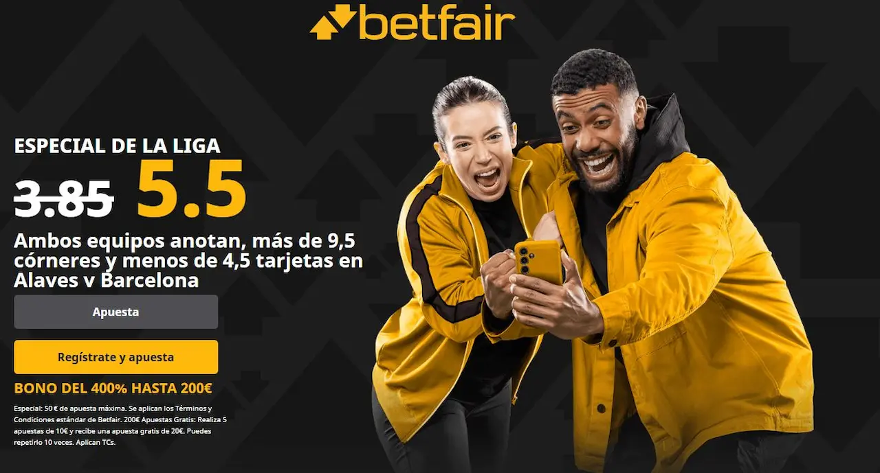 Supercuota Betfair Alavés vs Barcelona