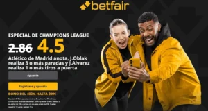 Supercuota Betfair Arsenal vs Atlético