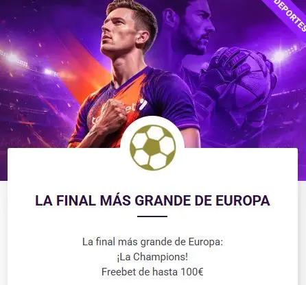 Tonybet Final Champions League portada Tonybet Final Champions League portada