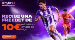Tonybet freebet última jornada laliga