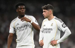 Valverde Tchouameni Real Madrid pelea