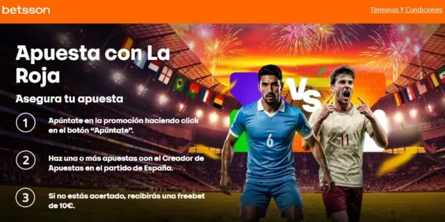 Betsson Apuesta con la Roja España Betsson Apuesta con la Roja España