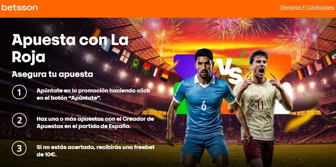 Betsson Apuesta con la Roja España
