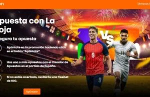 Promoción Betsson con España: freebet de 10€ si no aciertas tu apuesta Betsson Apuesta con la Roja España