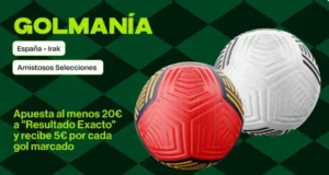RETAbet Golmanía España vs Irak