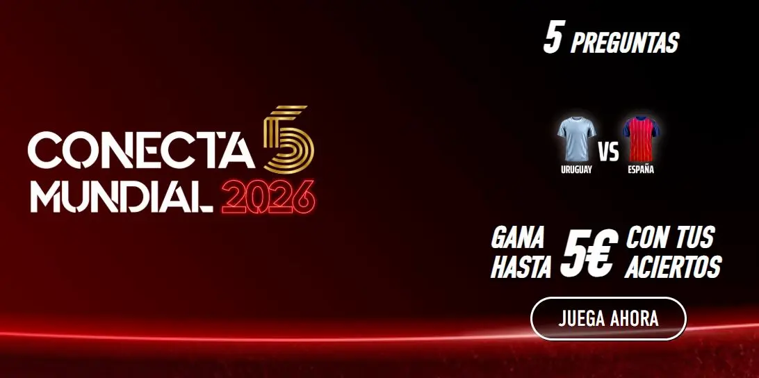 Sportium Conecta5 Mundial Uruguay vs España
