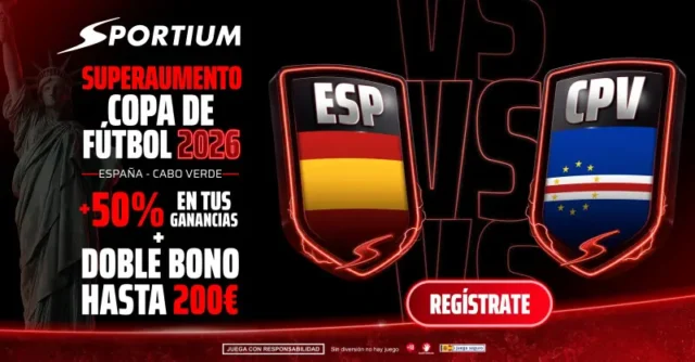 Sportium Supercuota España vs Cabo Verde Sportium Supercuota España vs Cabo Verde