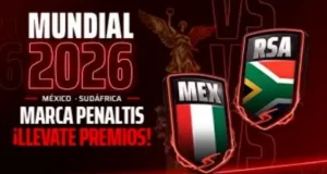 Sportium penaltis México vs Sudáfrica