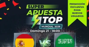 Supercuota YoSports España vs Arabia Saudí